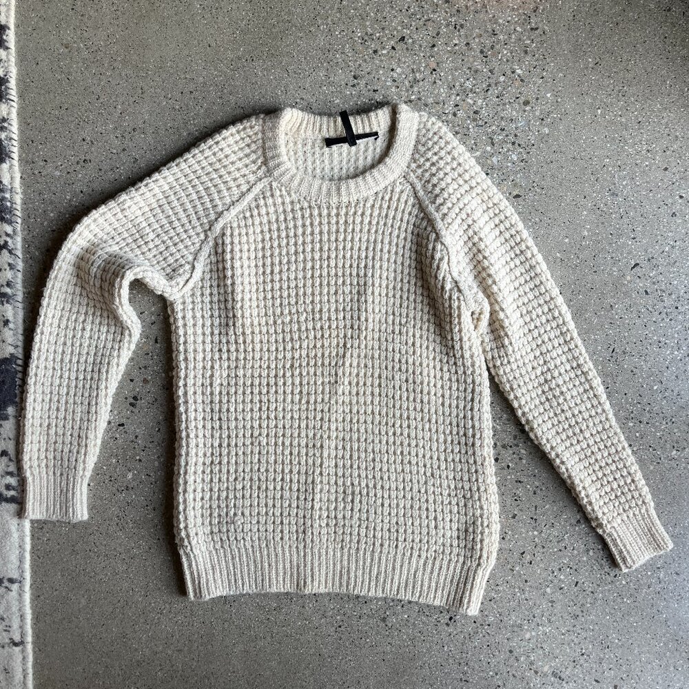 Isabel Marant Cream BABY ALPACA wool chunky sweater excellent condition